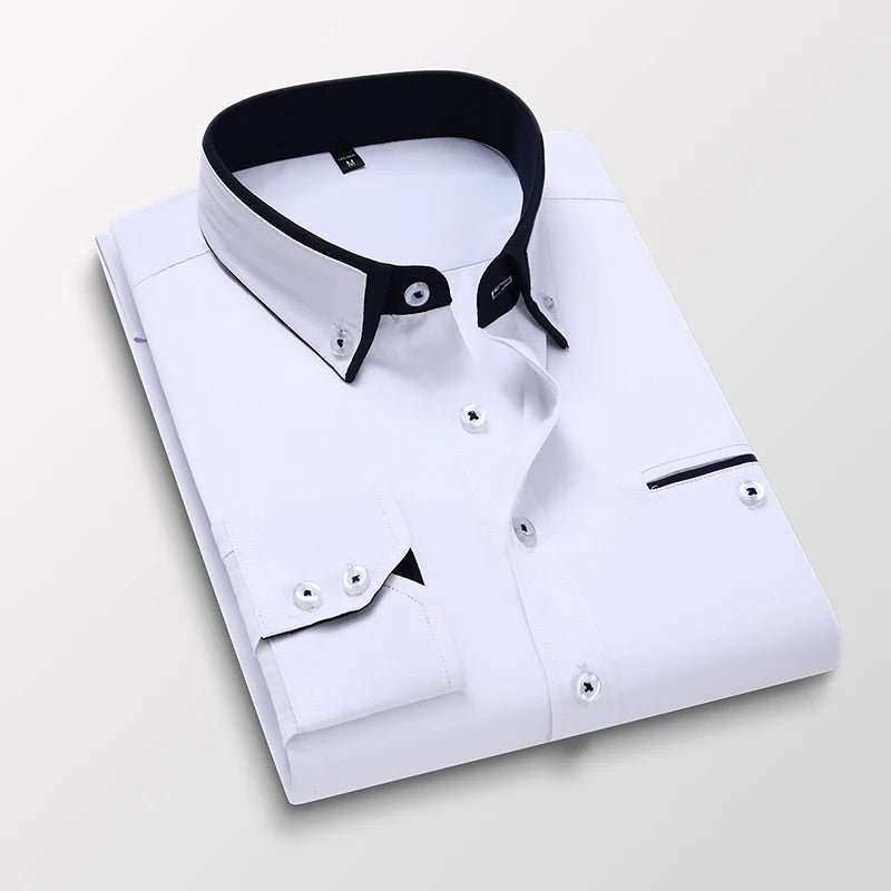 Glam | Casual Button-Up Shirt for Men in Cotton