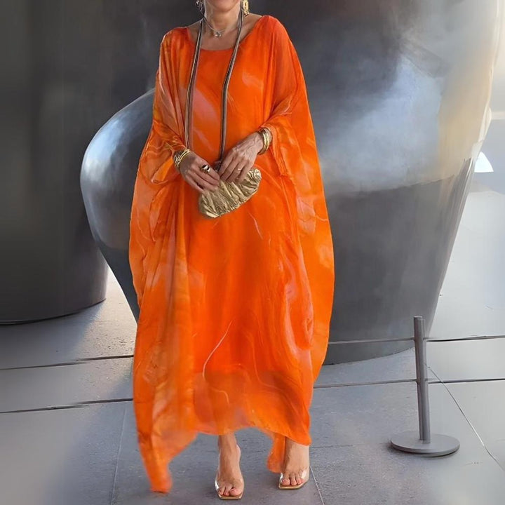 Aria | Stylish Long-Sleeved Maxi Dress