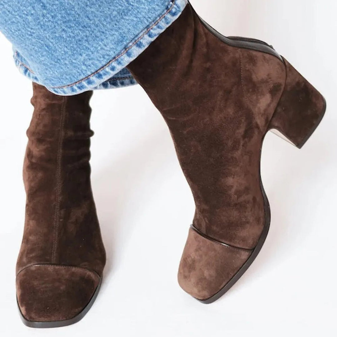 Nora | Block-Heel Ankle Boots That Elevate Your Everyday Style