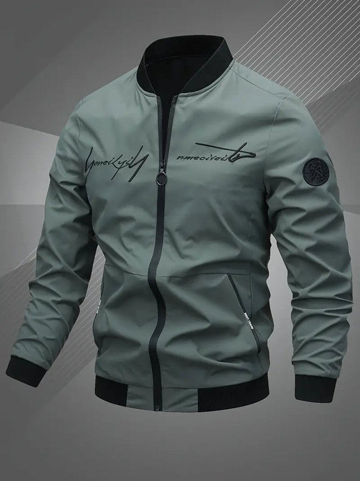 Lucas | Sporty And Lightweight Athletic Bomber Jacket