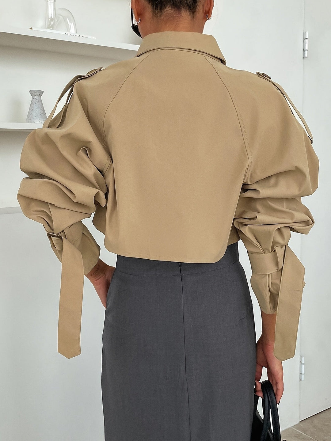 Penelope | Chic And Modern Short Trench Coat