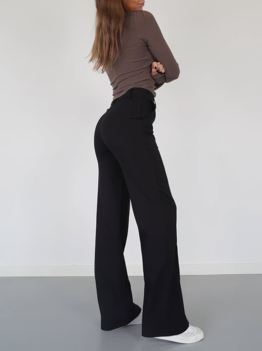 Eva | Versatile Modern Wide Leg Everyday Pants