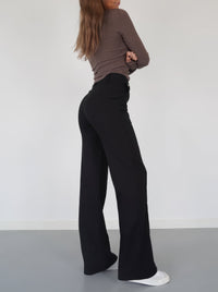 Eva | Versatile Modern Wide Leg Everyday Pants