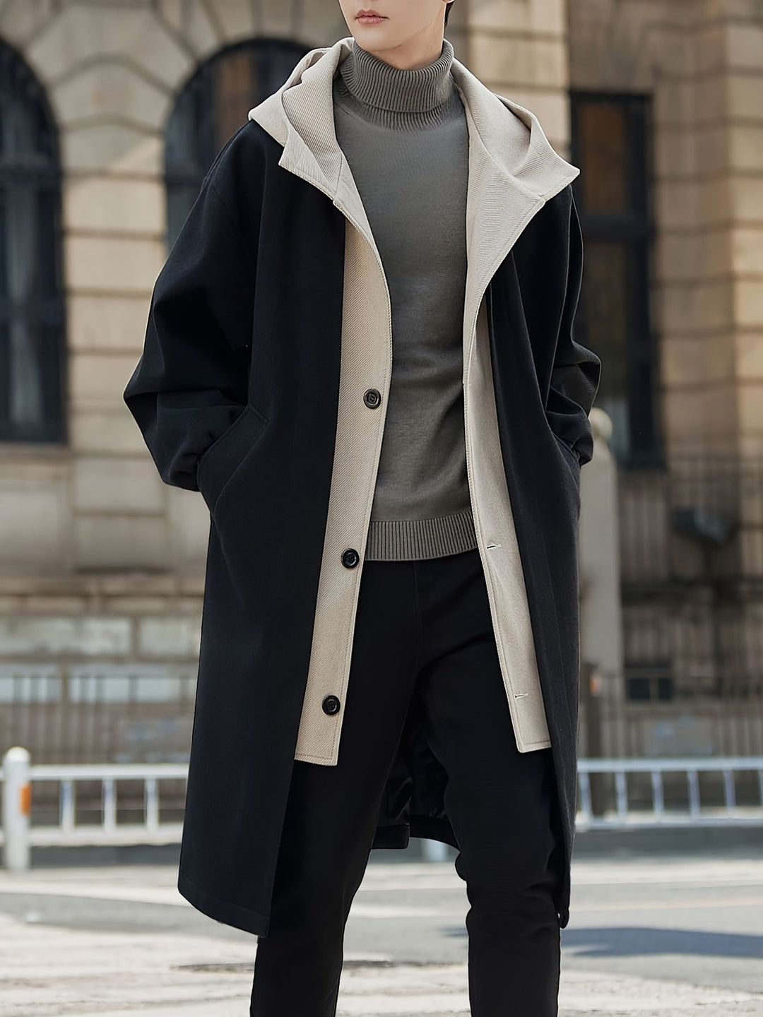 Harrison | Hooded Longline Coat – Timeless Style for Women