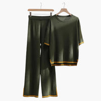 Florence | Relaxed Short-Sleeve Knit Set