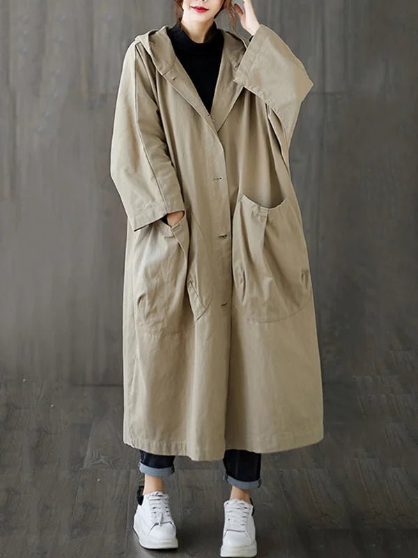 Felicia | Long Waterproof Coat for Women