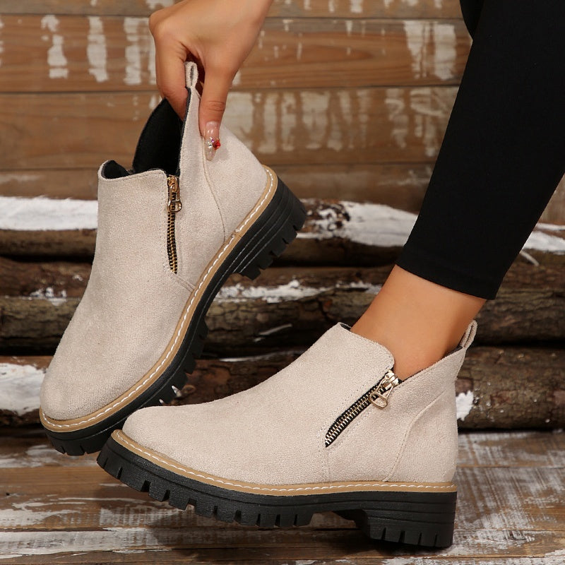 Charlotte | Moderne und vielseitige Plateau-Stiefeletten