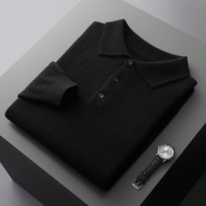 Eckhart | Cashmere Polo Shirt for Effortless Style