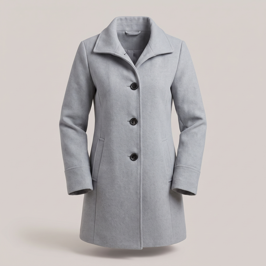 Serena | Heritage Coat – Elegant Wool Dress for Women
