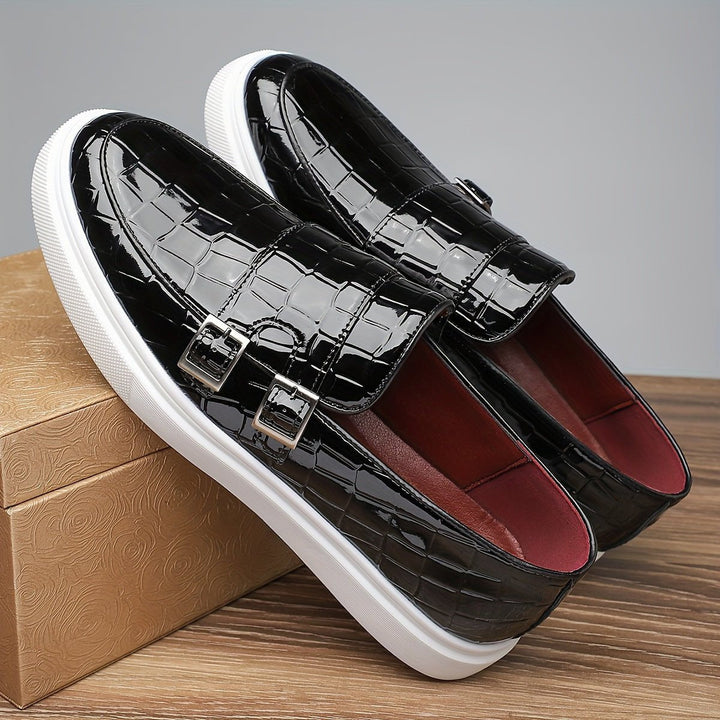 Xavier | Textured Loafers – Stylish Slip-On Design for Men