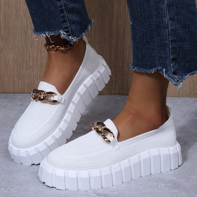 Isla | Stylish And Supportive Orthopedic Platform Sneakers