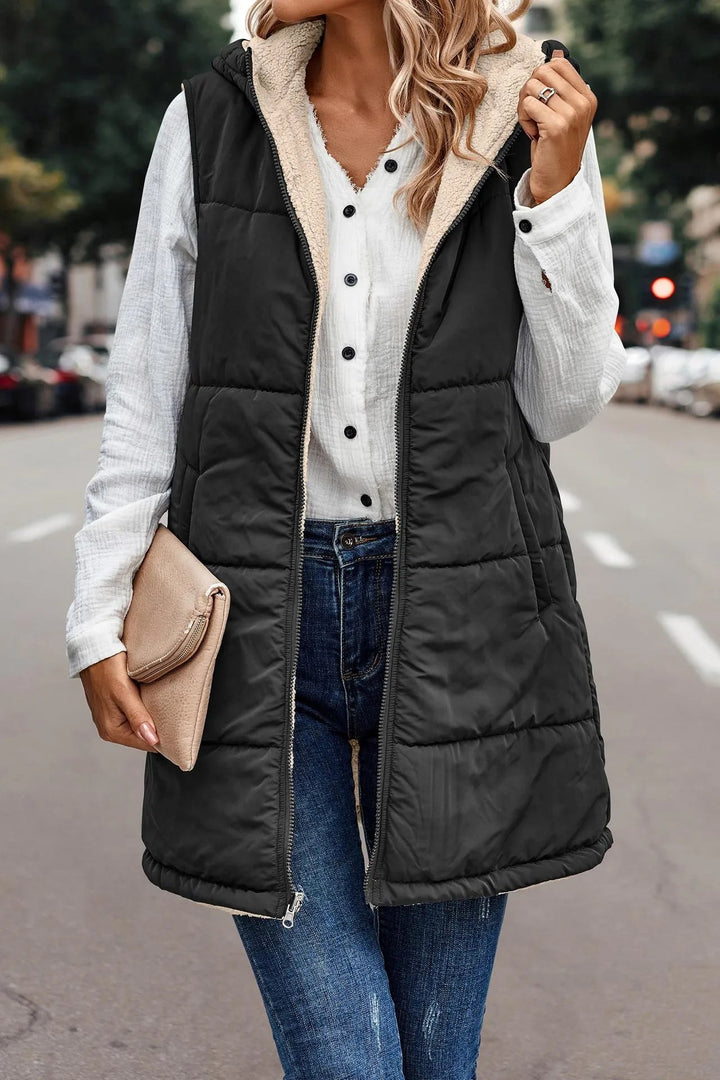 Manuela | Stylish And Casual Hooded Layering Vest