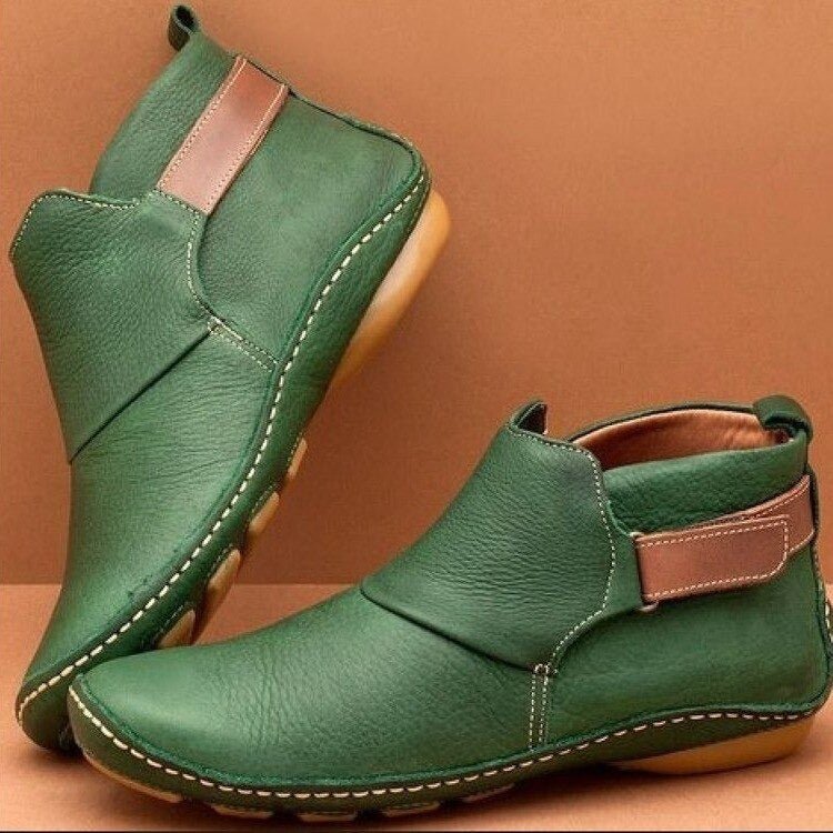 Aveline | Zeitlose und bequeme Lederstiefeletten