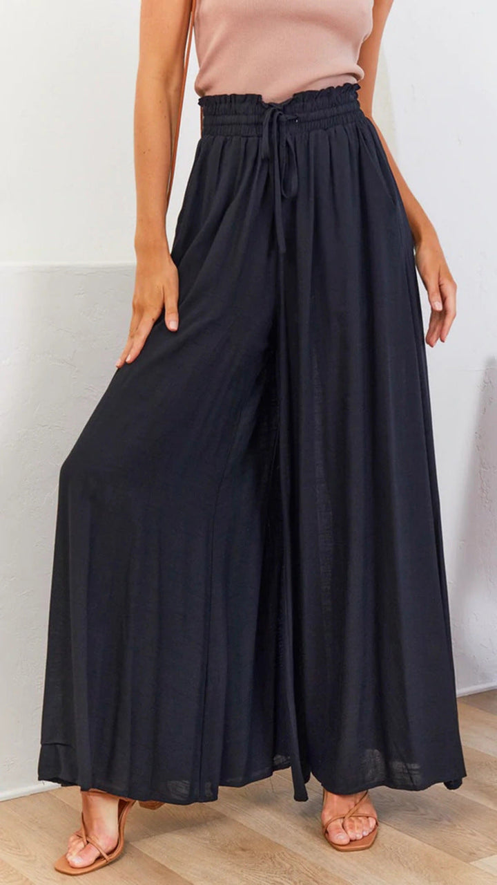 Victoria | Luftige Sommer-Palazzohose mit weitem Bein