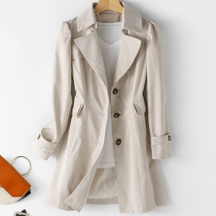 Beatrice | Classic And Elegant Weather-Shield Trench Coat