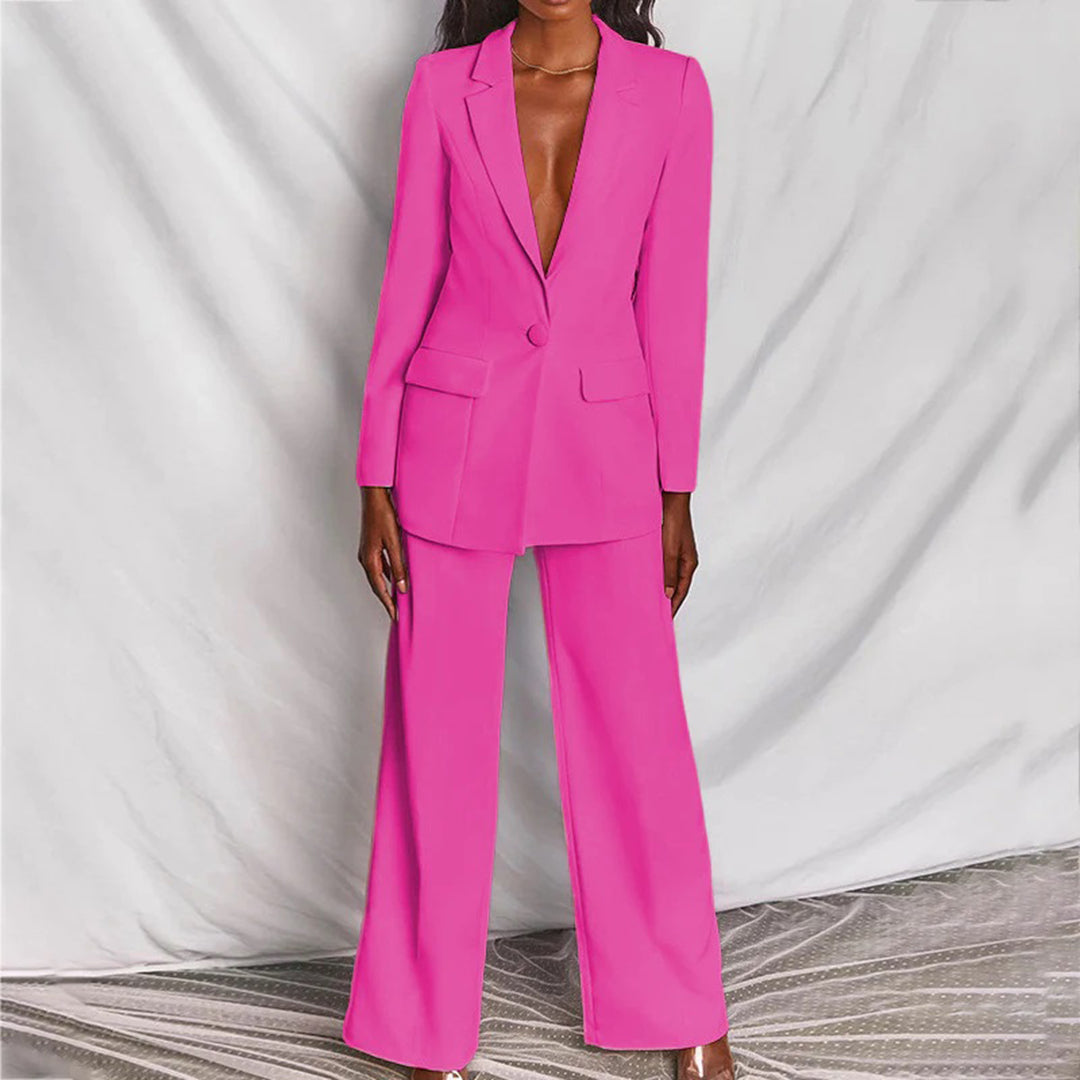 Isla | Elegantes, maßgeschneidertes Blazer- und Hosen-Set