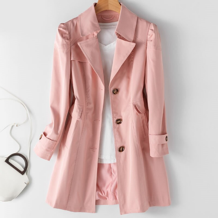 Beatrice | Classic And Elegant Weather-Shield Trench Coat
