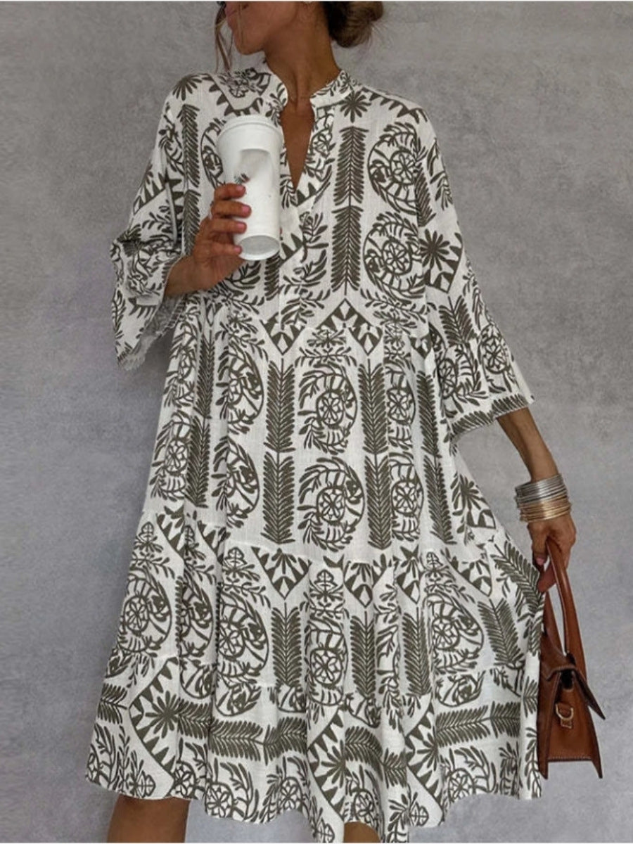 Ella | Elegant Floral Tunic Dress