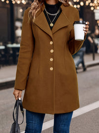 Victoria | Sophisticated Button-Up Tunic Coat