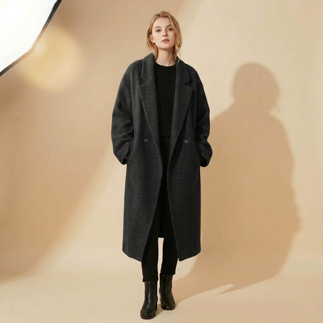 Sara | Elegant & Comfort Oversized Wool Coat