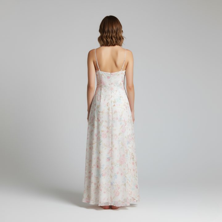 Lila | Blumiges Sommerkleid