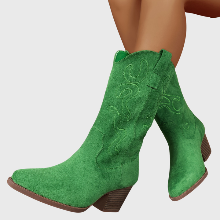 Audrey | Stilvolle und bequeme Cowboystiefel für kräftige Waden