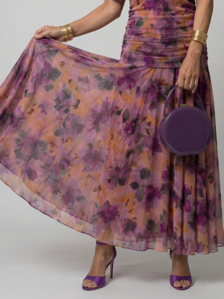 Calen | Off Shoulder Midi Dress – Lightweight and Comfortable Style for Women