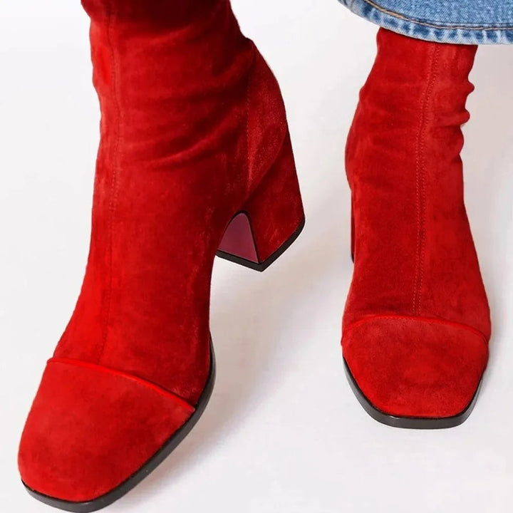 Nora | Block-Heel Ankle Boots That Elevate Your Everyday Style