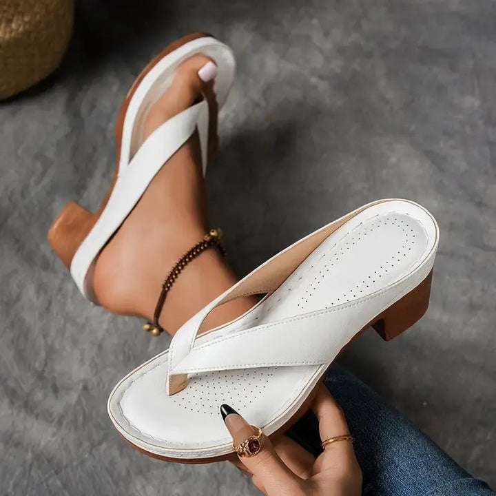 Serena | Pantofole ortopediche confortevoli con tallone ergonomico