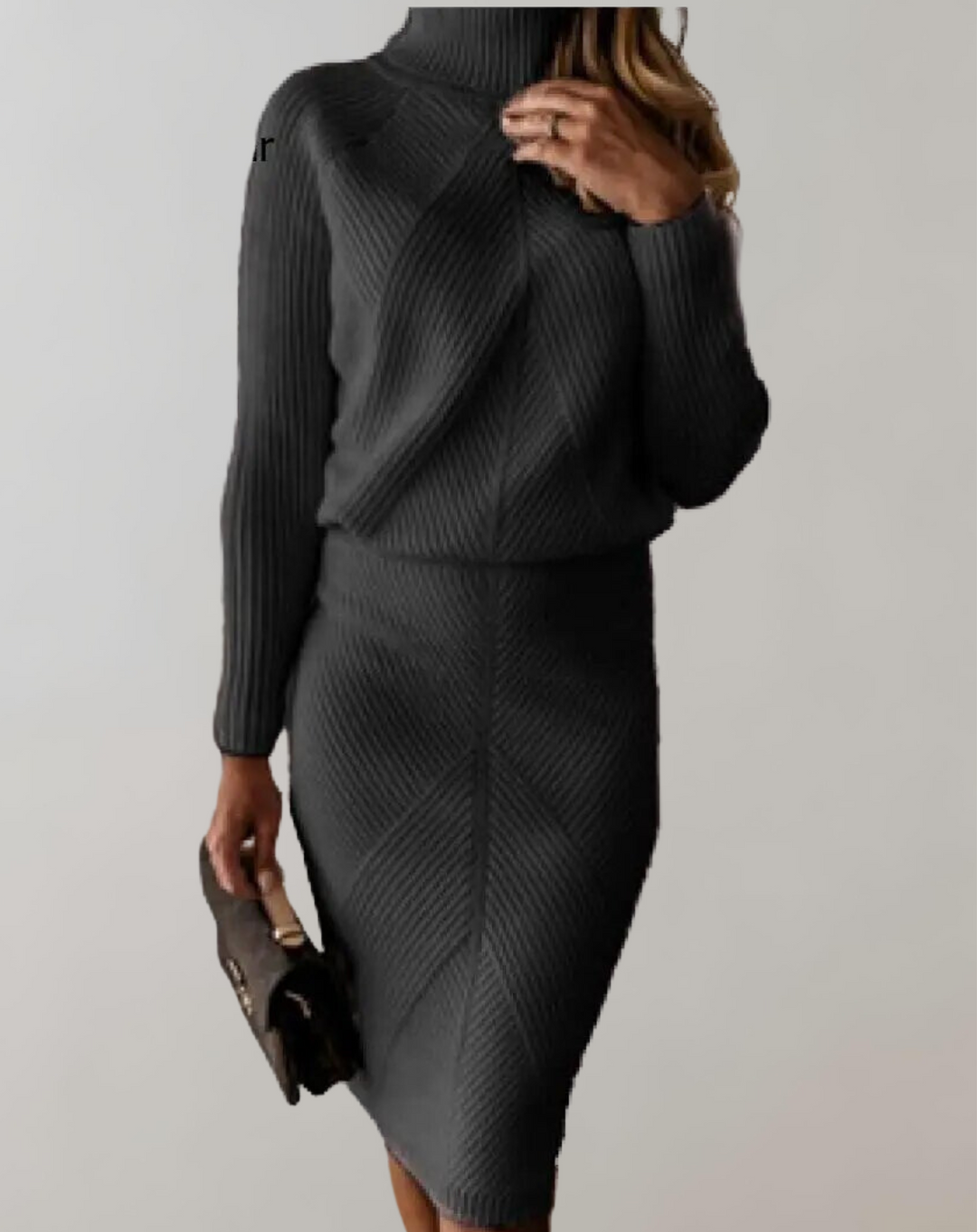 Isabella | Elegante e confortevole completo in maglia a due pezzi