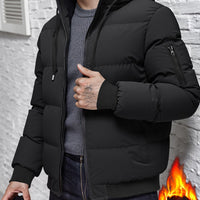 Lucas | Warm And Stylish Quilted Hooded Winter Puffer Jacket