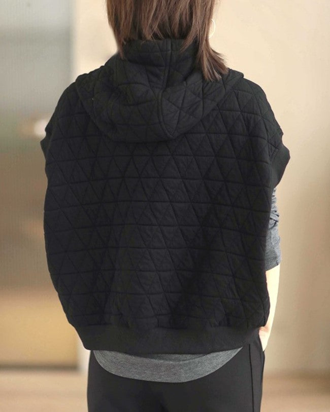Mason | Elegante gilet invernale tecnico con cappuccio