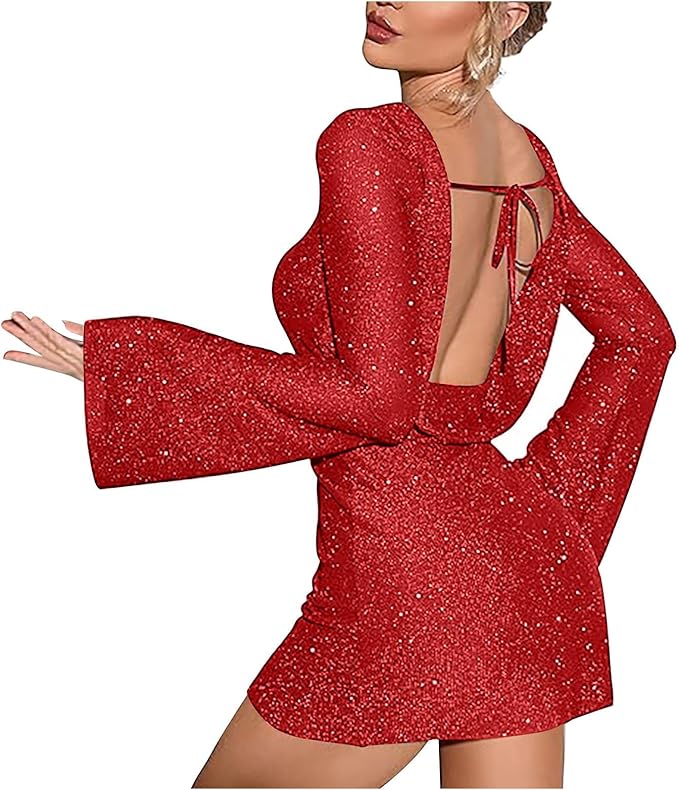 Charlie | Abito da Sera Seducente con Paillettes