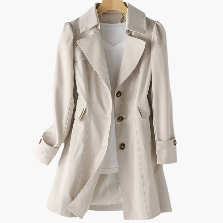 Aurora | Timeless And Elegant Long Trench Coat