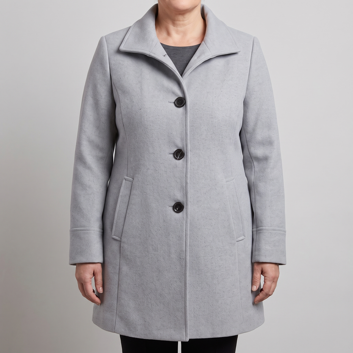 Serena | Heritage Coat – Elegant Wool Dress for Women