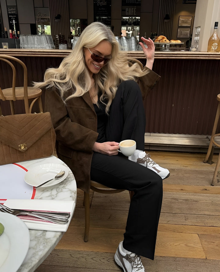 Sophia | Luxurious And Tactile Suede Blazer