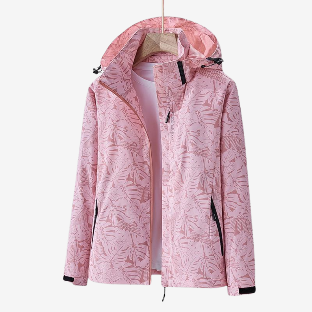 Natalie | Moderne und wetterbeständige wasserdichte Jacke