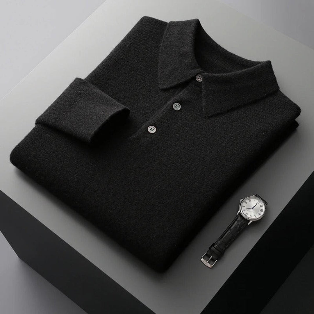 Sebastian | Knitted Sweater – Luxurious Cashmere Style for Men