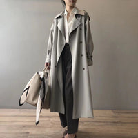Cynthia | Elegante trench lungo idrorepellente