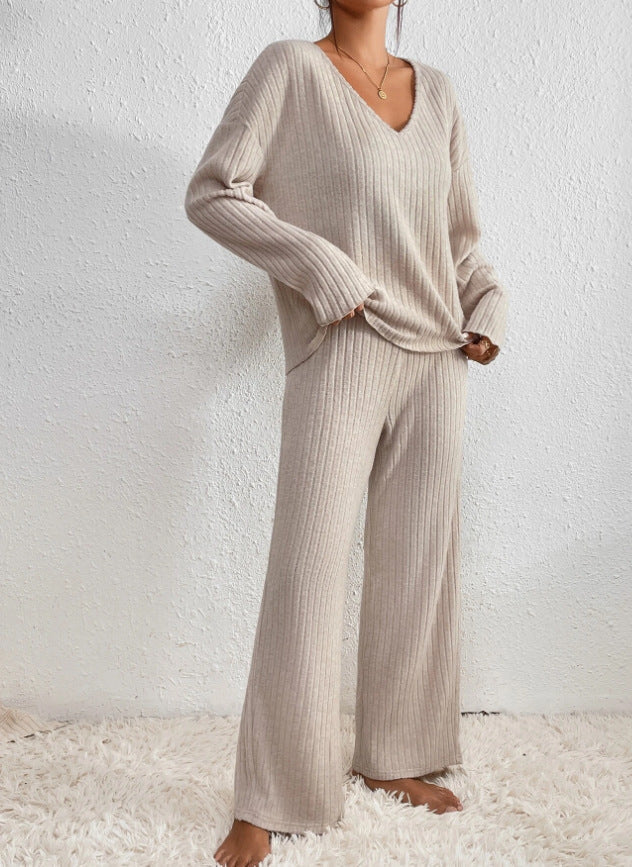 Nora | Elegante e confortevole completo in maglia a due pezzi