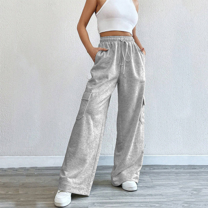 Stefanie | Stilvolle und bequeme Cargo-Hose mit weitem Bein