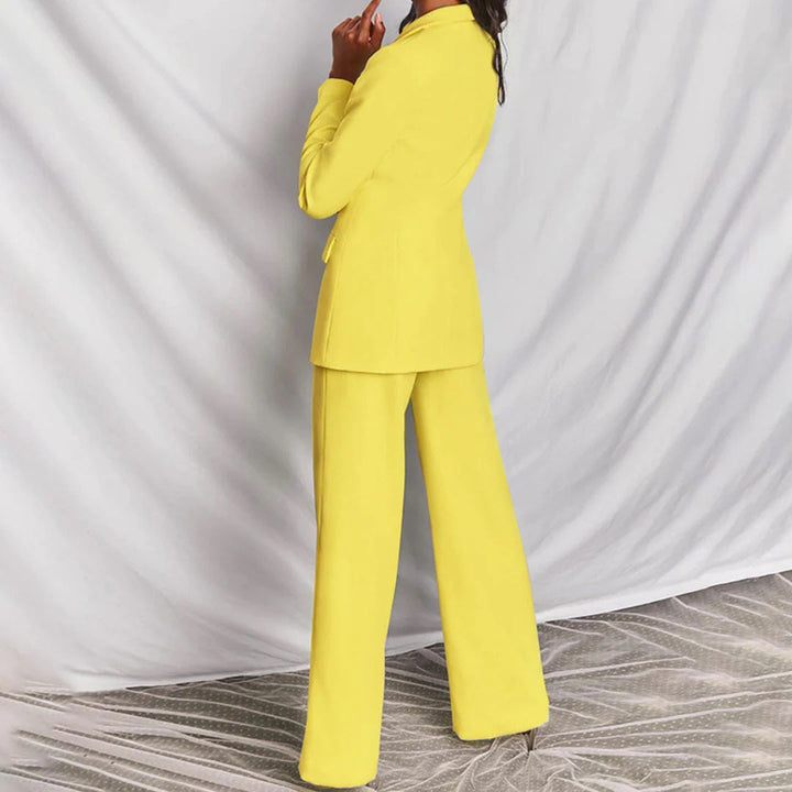 Isla | Elegantes, maßgeschneidertes Blazer- und Hosen-Set