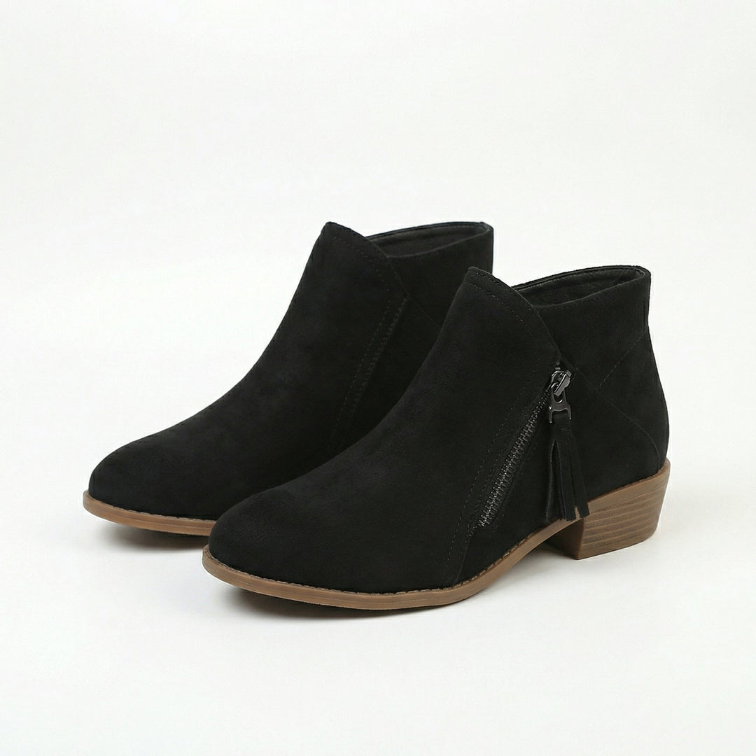 Clara | Elegante und vielseitige Stiefeletten mit Quasten