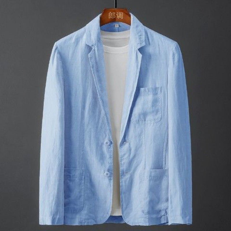 Oliver | Blazer elegante in lino sartoriale