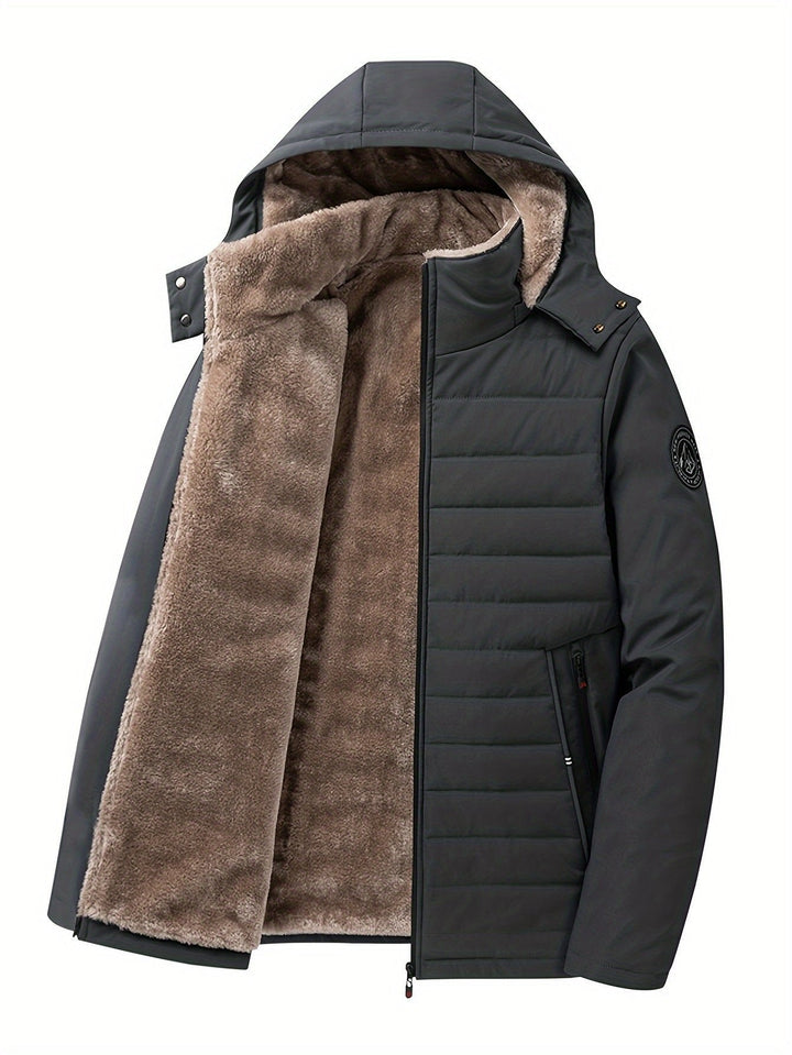 Rhys | Insulated Coat – Stylish Hooded Design for Everyday Comfort