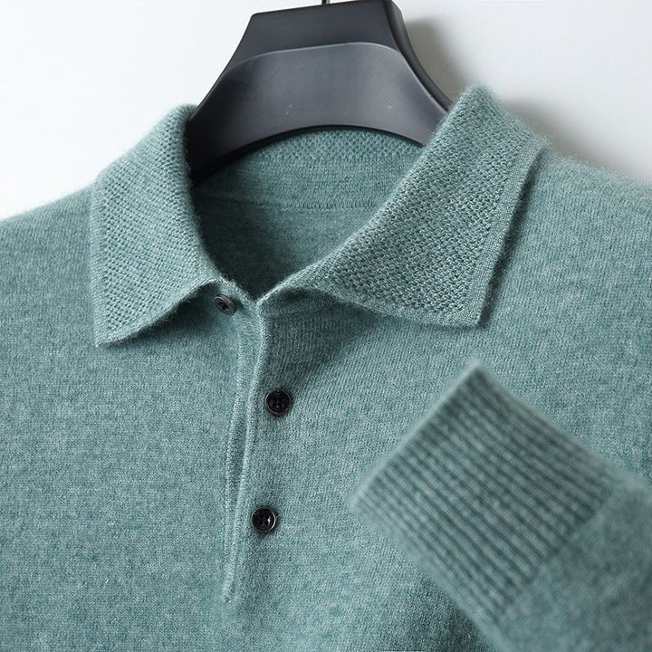 Eckhart | Cashmere Polo Shirt for Effortless Style