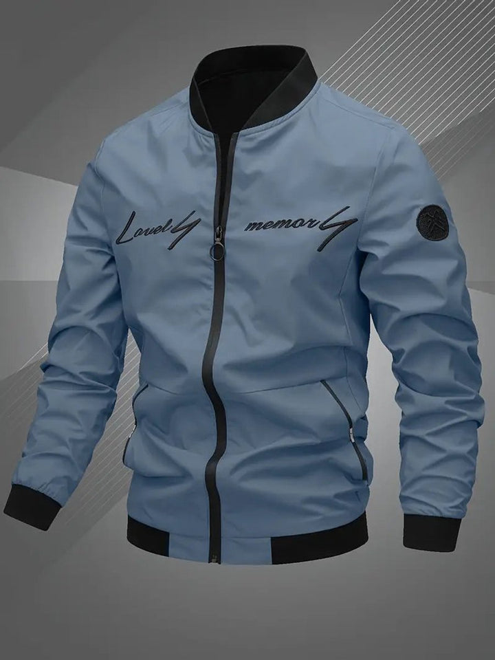 Lucas | Sporty And Lightweight Athletic Bomber Jacket