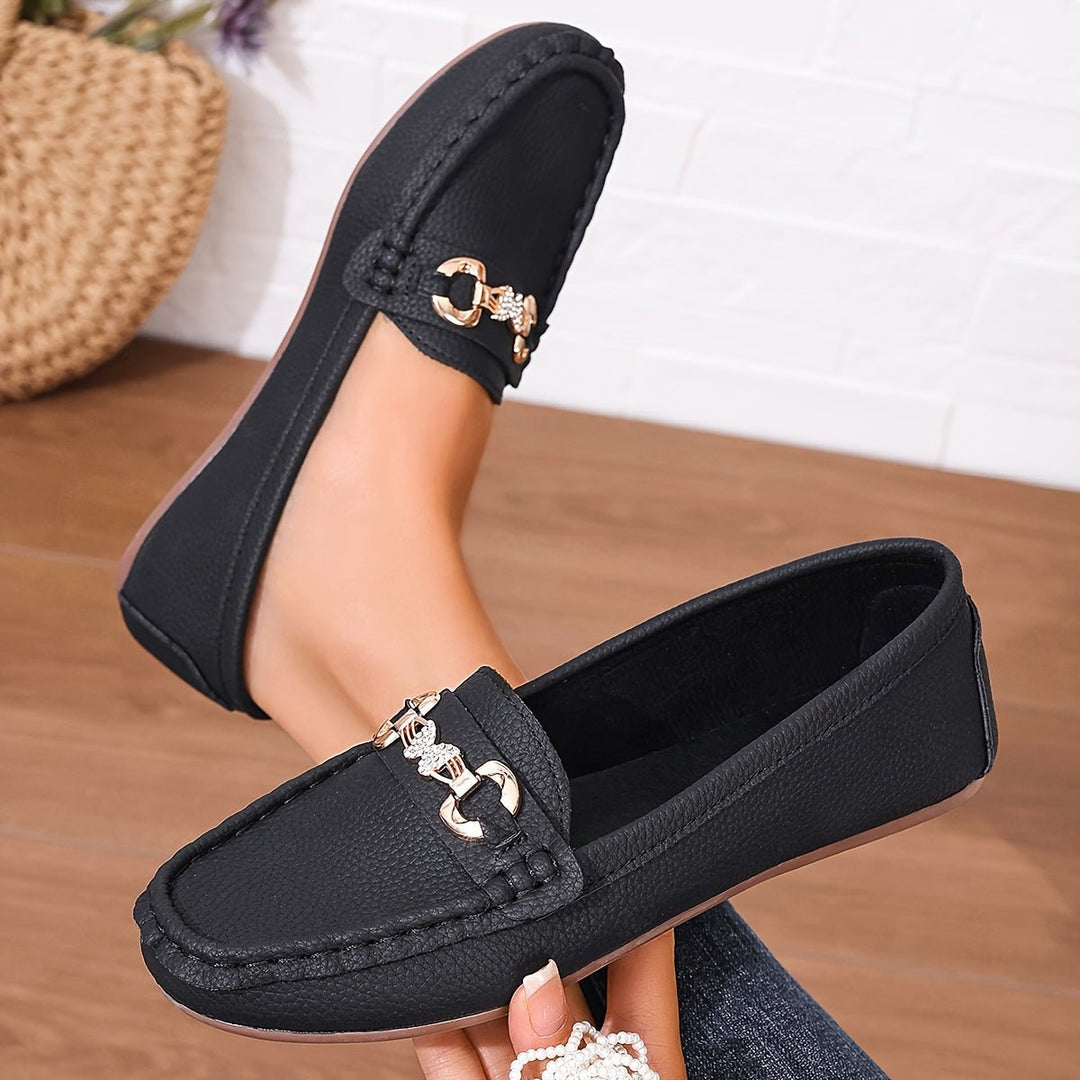 Nora | Buckle Loafers – Effortless Style for Women
