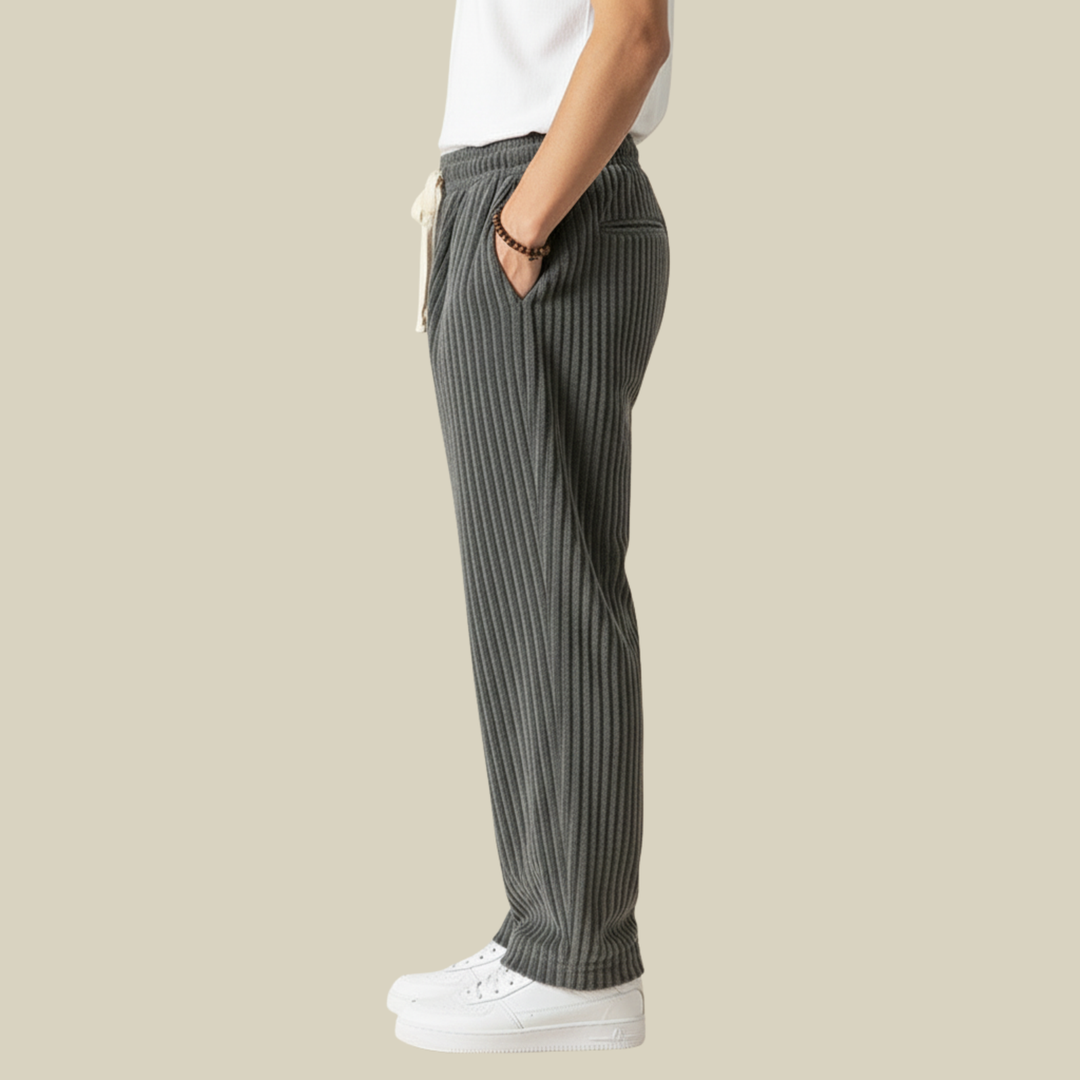 Masaaki | Cord Pants – Comfortable and Elegant Style