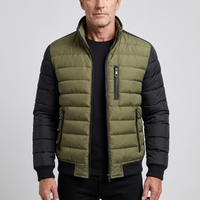 Jack | Strukturierte Steppjacke mit Reißverschluss vorne